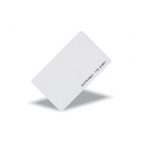 125khz TK4100 White PVC RFID Card