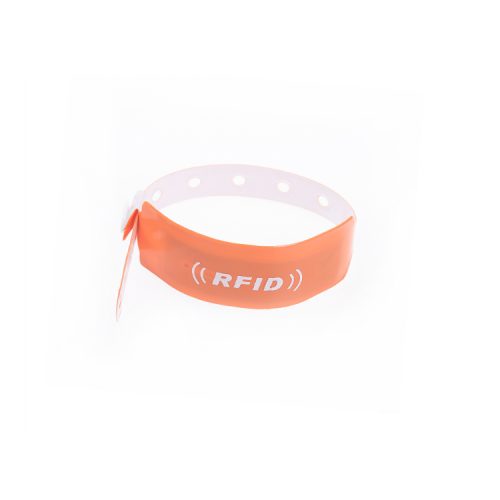 Custom Button Soft PVC Wristbands RFID Bracelet