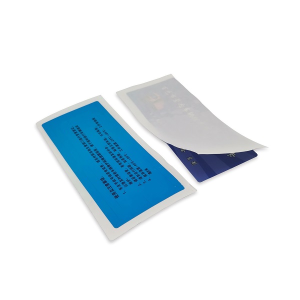 Double-side Print UHF RFID Windshield Sticker