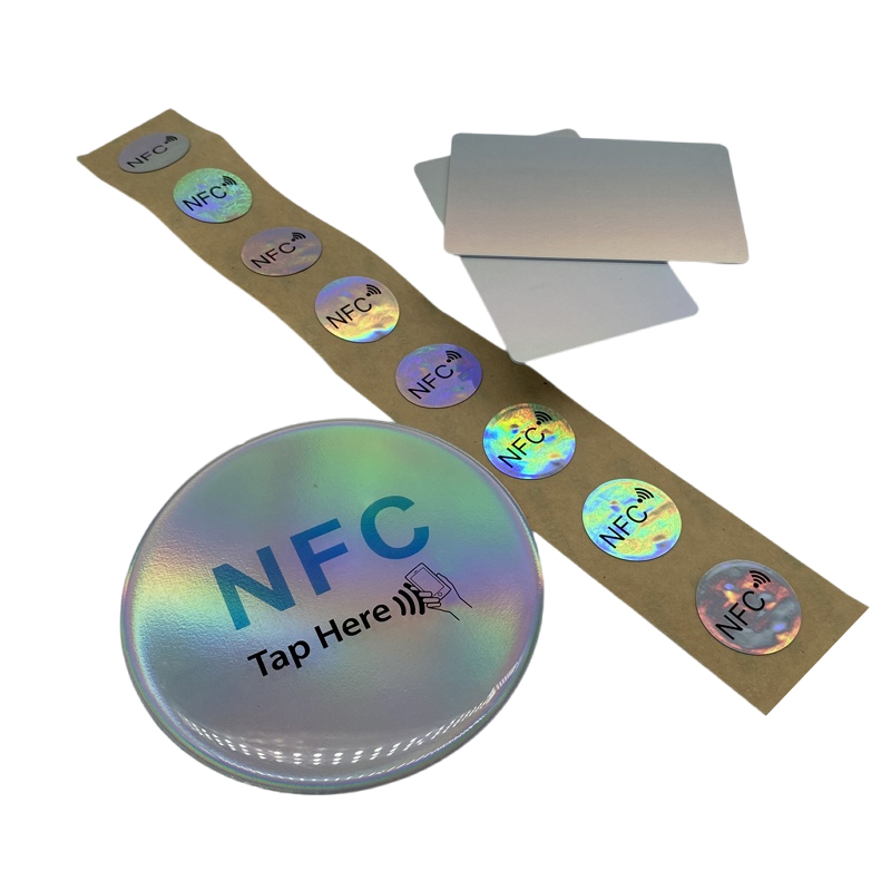 100mm Epoxy Holographic NFC Sticker