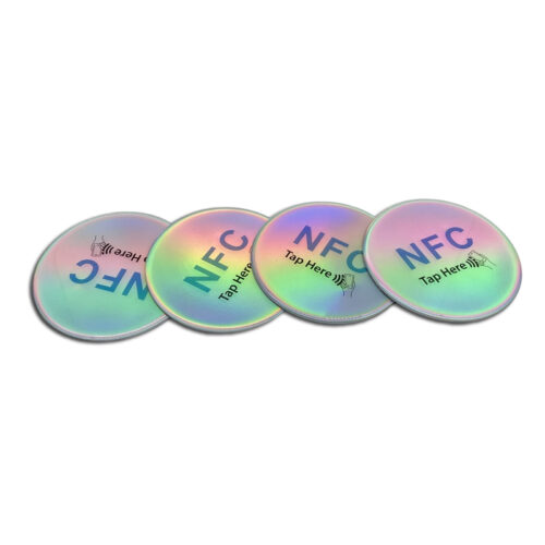 100mm Epoxy Holographic NFC Tag